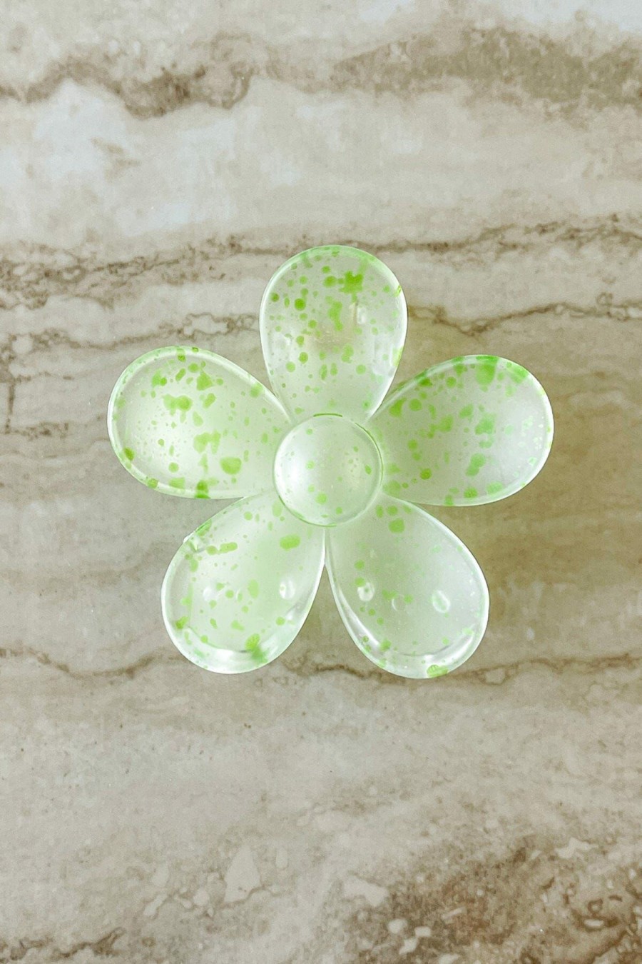 Higher Love * | Top 10 Dippin' Daisy'S Oopsy Daisy Hair Claw Clip Sprinkle Green Sprinkle Green