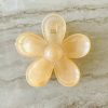 Metamorphosis * | Best Sale Dippin' Daisy'S Oopsy Daisy Hair Claw Clip Clear Vanilla Clear Vanilla