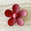 Metamorphosis * | Best Deal Dippin' Daisy'S Oopsy Daisy Hair Claw Clip Burgundy Burgundy