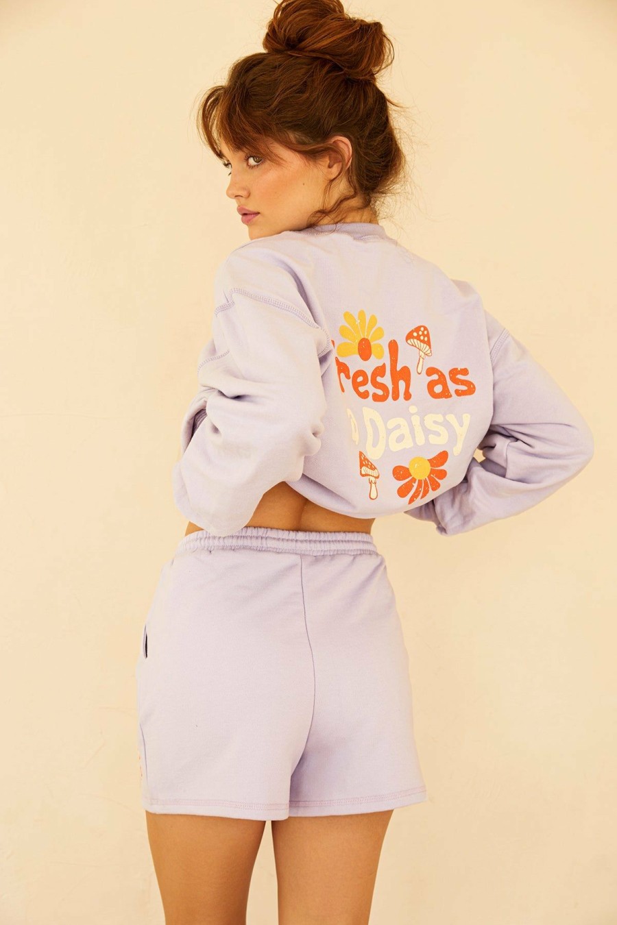 Fresh Picks * | Best Deal Dippin' Daisy'S Fresh As A Daisy Crewneck